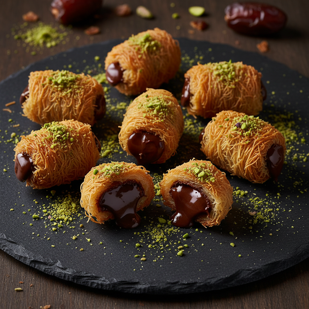 Dubai Kunafa Date Bites